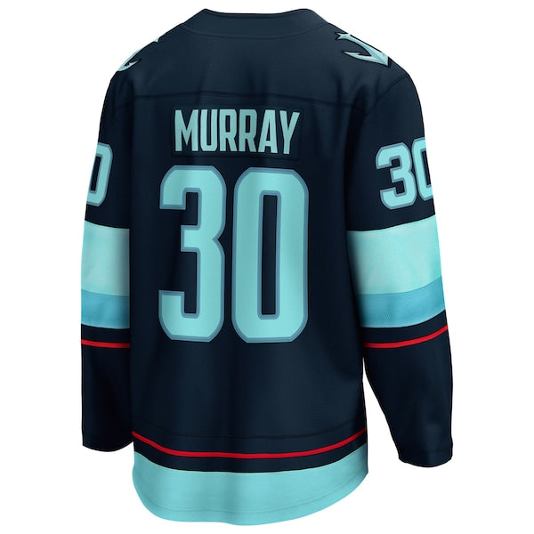 Matt Murray Seattle Kraken  Home Breakaway Jersey - Deep Sea Blue