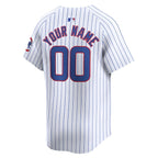 Chicago Cubs Nike Youth Home Limited Custom Jersey - White