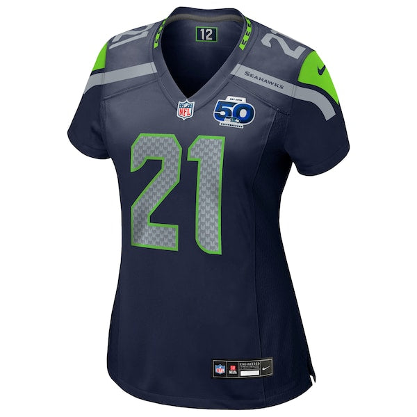 Devon Witherspoon Seattle Seahawks Nike Women's Team 50th Season Game Jersey - College Navy/Royal