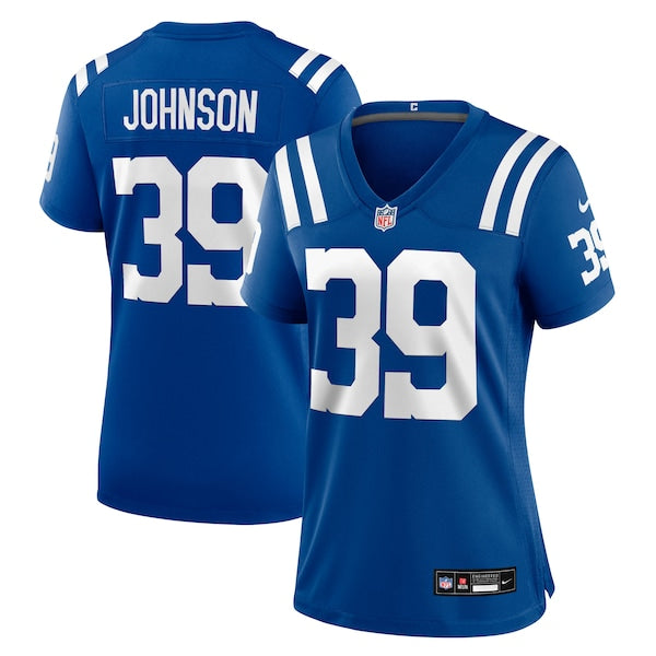 Alex Johnson Indianapolis Colts Nike Women's Team Game Jersey -  Royal