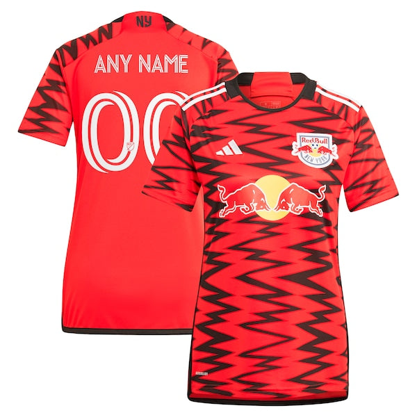 New York Red Bulls adidas Women's 2024 Legacy Replica Custom Jersey – Red