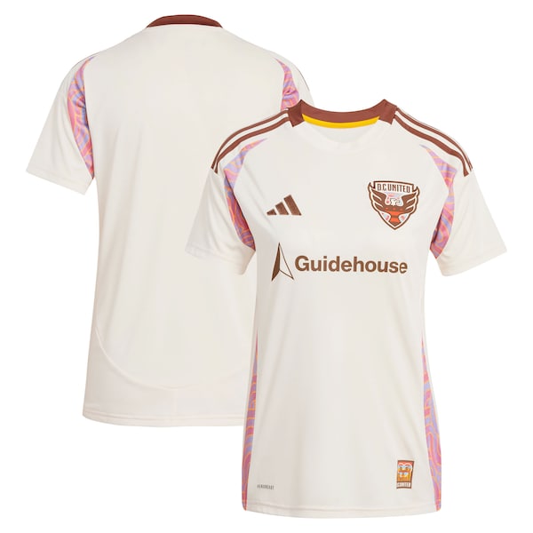 D.C. United adidas Women's 2025 The Soul Kit Replica Jersey - Natural