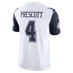 Dak Prescott Dallas Cowboys Nike Vapor F.U.S.E. Limited Jersey - White/Navy
