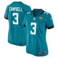 Tyson Campbell Jacksonville Jaguars Nike Women's  Game Jersey -  Teal