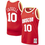 Sam Cassell Houston Rockets 1993/94 Hardwood Classics Swingman Jersey - Red