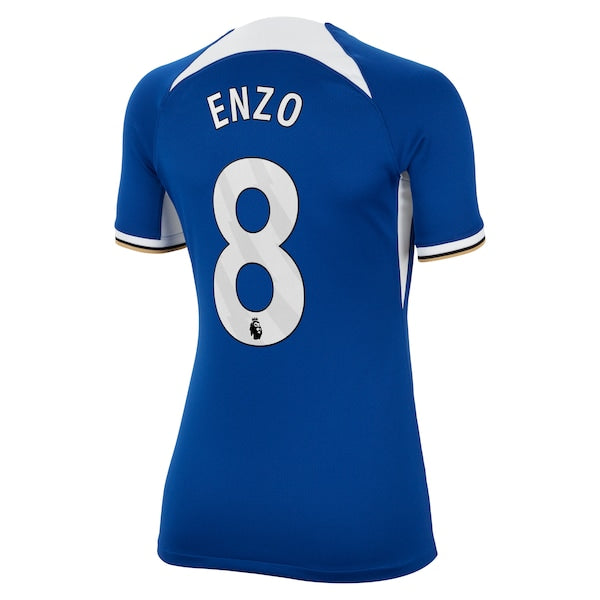 Enzo Fernández Chelsea Nike Women's 2023/24 Home Stadium Replica Jersey - Blue/Navy