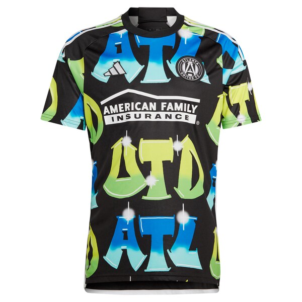 Miles Robinson Atlanta United FC adidas 2024 The 404 Replica Player Jersey - Black