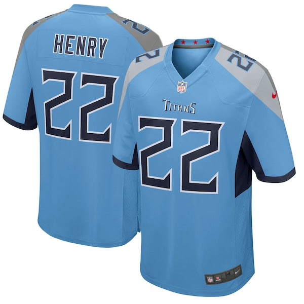Derrick Henry Tennessee Titans Nike Youth Game Jersey - Light Blue/Navy/White