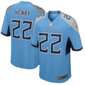 Derrick Henry Tennessee Titans Nike Youth Game Jersey - Light Blue/Navy/White