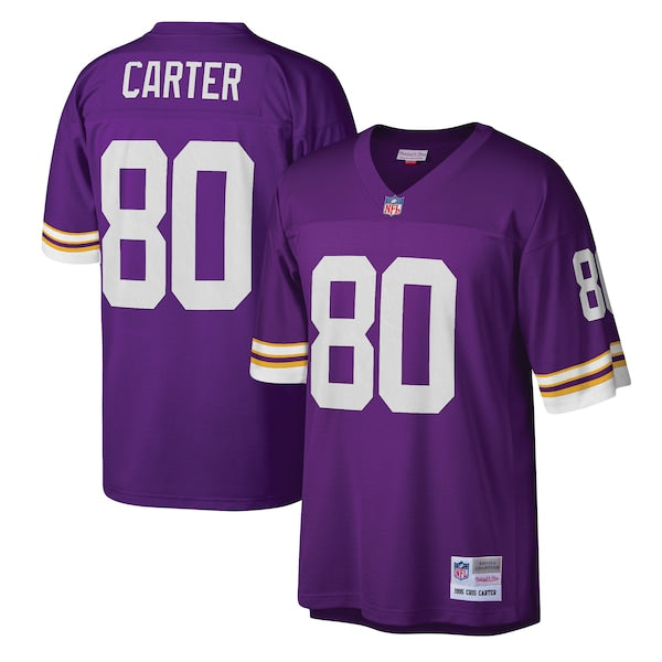 Cris Carter Minnesota Vikings Legacy Replica Jersey - Purple