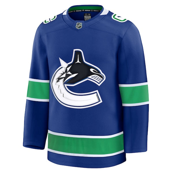Vancouver Canucks  Home Premium Jersey - Blue/Black/White
