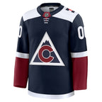 Colorado Avalanche  Alternate Premium Custom Jersey - Navy/Burgundy/White