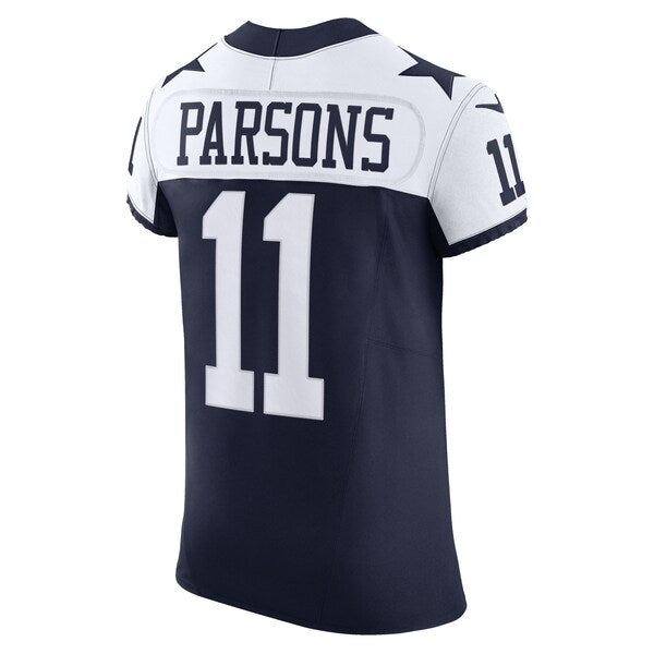 Micah Parsons Dallas Cowboys Nike Alternate Vapor F.U.S.E. Elite Jersey - Navy