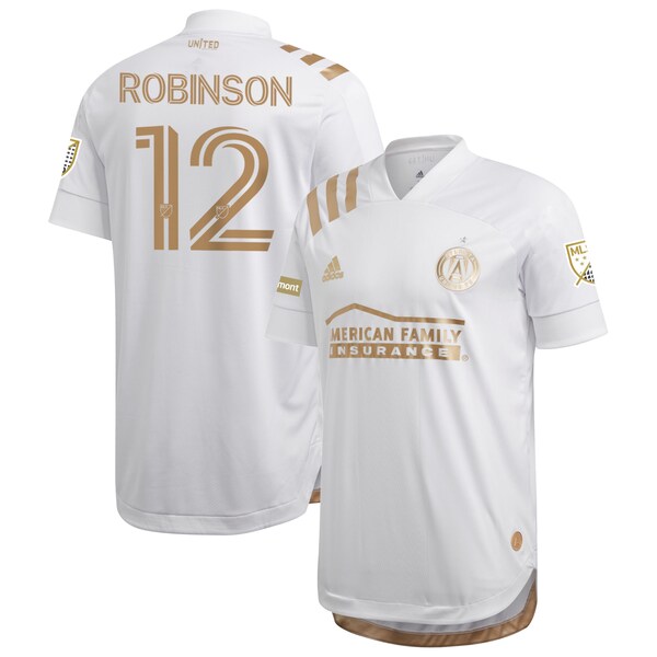 Miles Robinson Atlanta United FC adidas 2020 King's Authentic Jersey - White