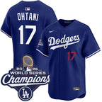 Shohei Ohtani Los Angeles Dodgers Nike Youth 2025 World Series Champions Limited Jersey - Royal