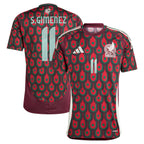 Santiago Giménez Mexico National Team adidas 2024 Home Replica Player Jersey - Green