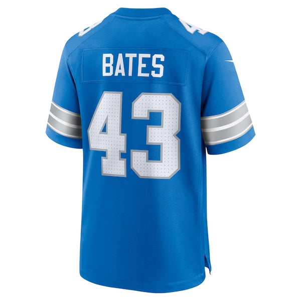 Jake Bates Detroit Lions Nike Team Game Jersey -  Blue