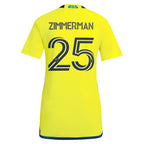Walker Zimmerman Nashville SC adidas Women's 2024 The 615 Kit Replica Player Jersey - Yellow