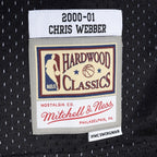 Chris Webber Sacramento Kings Hardwood Classics 2000/01 Split Swingman Jersey - Purple/Black