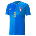 Jorginho Italy National Team Puma 2022/23 Home Replica Player Jersey - Blue