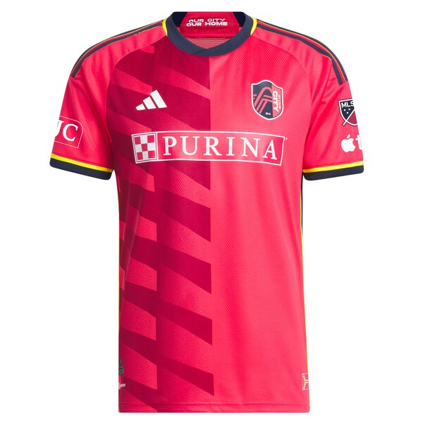 Njabulo Blom St. Louis City SC adidas 2024 The Spirit Kit Authentic Jersey - Red