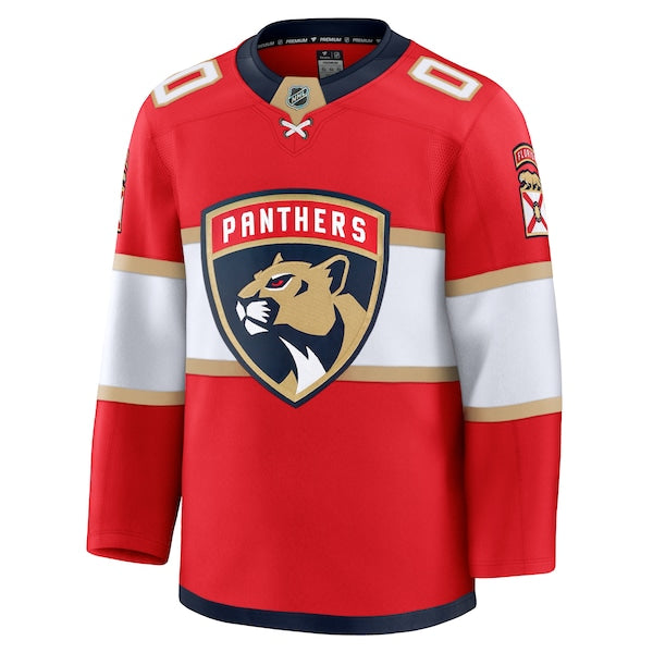 Florida Panthers  Home Premium Custom Jersey - Red