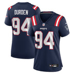 Cory Durden New England Patriots Nike Women's Team Game Jersey -  Navy