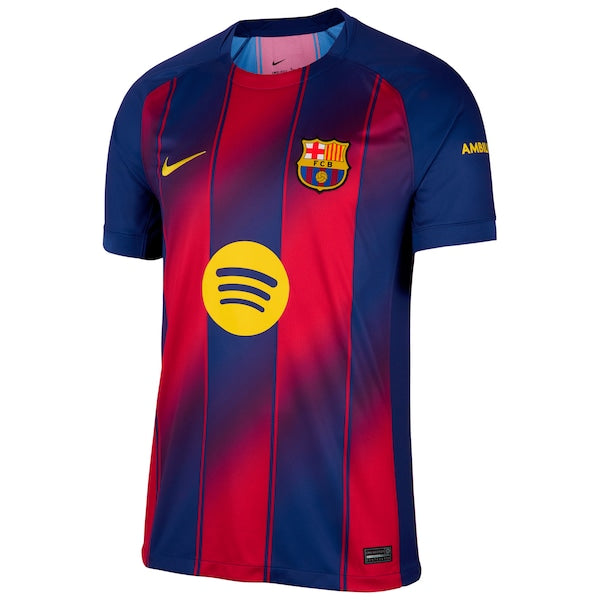 Lamine Yamal Barcelona Nike 2025/26 Replica Player Jersey - Blue