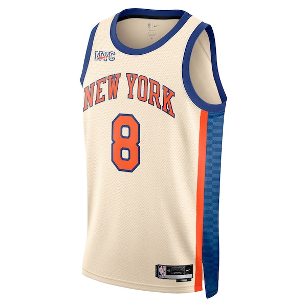 OG Anunoby New York Knicks Nike Unisex 2025/26 Swingman Jersey - Cream - City Edition