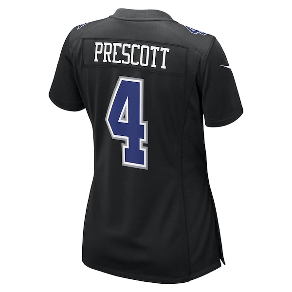 Dak Prescott Dallas Cowboys Nike Women's Fashion Game Jersey - Carbon Black