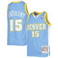 Carmelo Anthony Denver Nuggets  Youth 2003-04 Hardwood Classics Swingman Jersey - Powder Blue