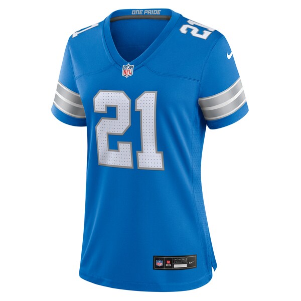 Amik Robertson Detroit Lions Nike Women's Team Game Jersey -  Blue