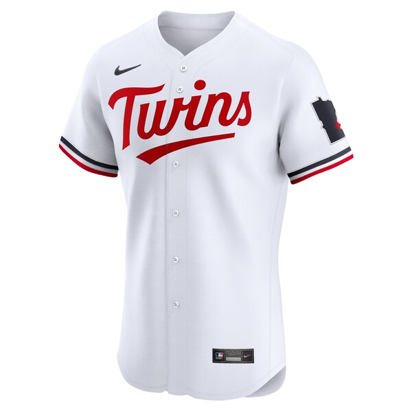 Minnesota Twins Nike Home Elite Jersey - White
