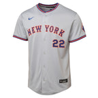 Juan Soto New York Mets Youth Limited Player Jersey - Gray