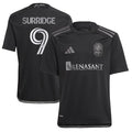 Sam Surridge Nashville SC adidas Youth 2024 Man In Black Kit Replica Player Jersey – Black