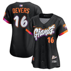 Rafael Devers San Francisco Giants Nike Women's 2025 City Connect Limited Player Jersey - Black
