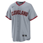 José Ramírez Cleveland Guardians Nike 2025 MLB All-Star Game Road Replica Player Jersey - Gray