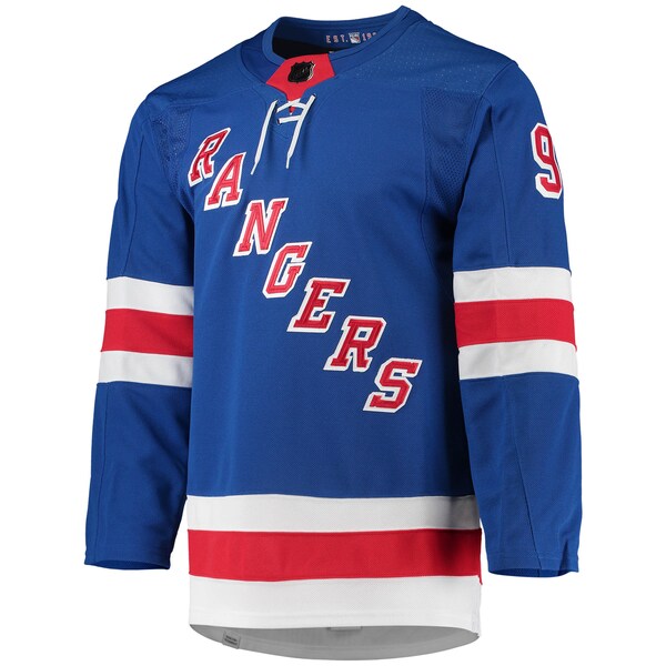 Mika Zibanejad New York Rangers adidas Home Primegreen Authentic Player Jersey - Blue