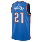 Aaron Wiggins Oklahoma City Thunder Nike Unisex Swingman Player Jersey - Icon Edition - Blue