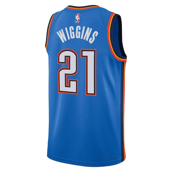 Aaron Wiggins Oklahoma City Thunder Nike Unisex Swingman Player Jersey - Icon Edition - Blue