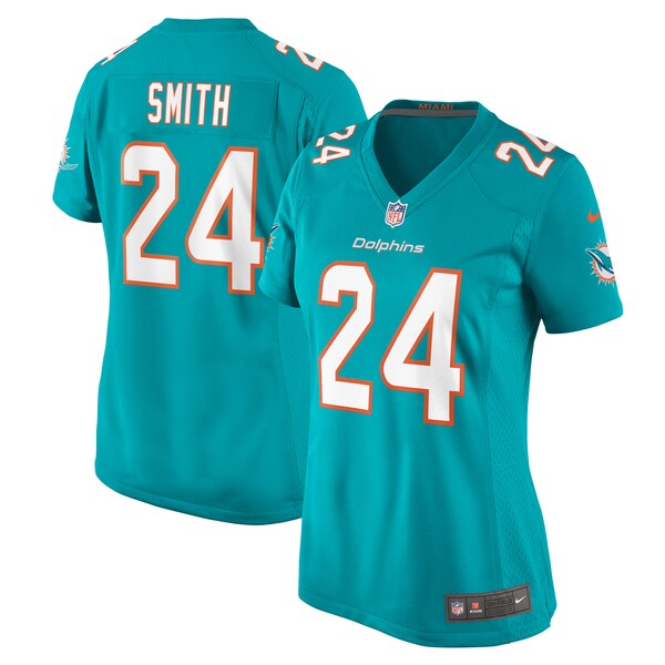 Cam Smith Miami Dolphins Nike Women's  Game Jersey -  Aqua