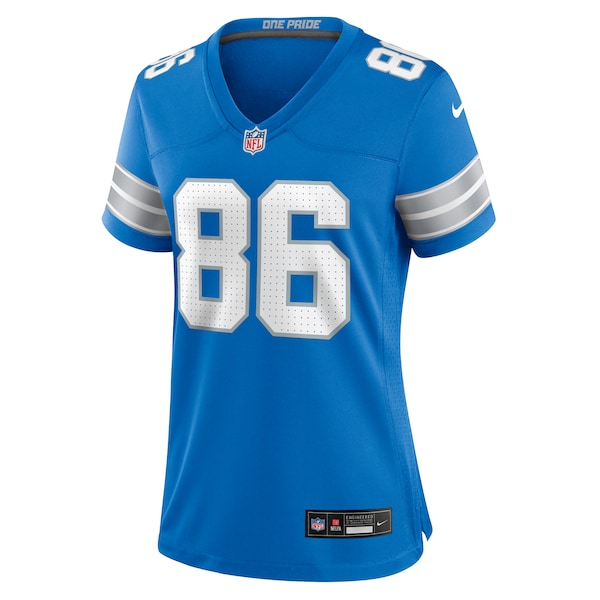 Malik Taylor Detroit Lions Nike Women's Team Game Jersey -  Blue