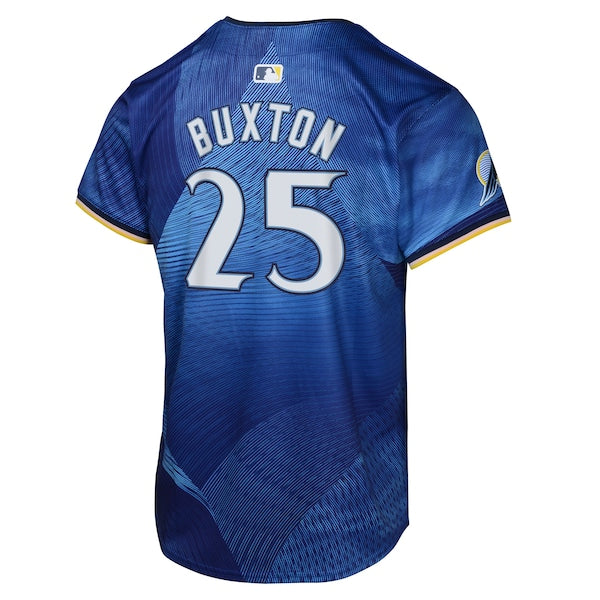 Byron Buxton Minnesota Twins Nike Youth 2024 City Connect Limited Jersey - Royal