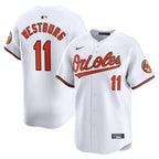 Jordan Westburg Baltimore Orioles Nike Home Limited Player Jersey - White