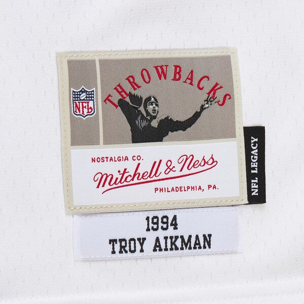Troy Aikman Dallas Cowboys  1994 Alternate Legacy Replica Jersey - White