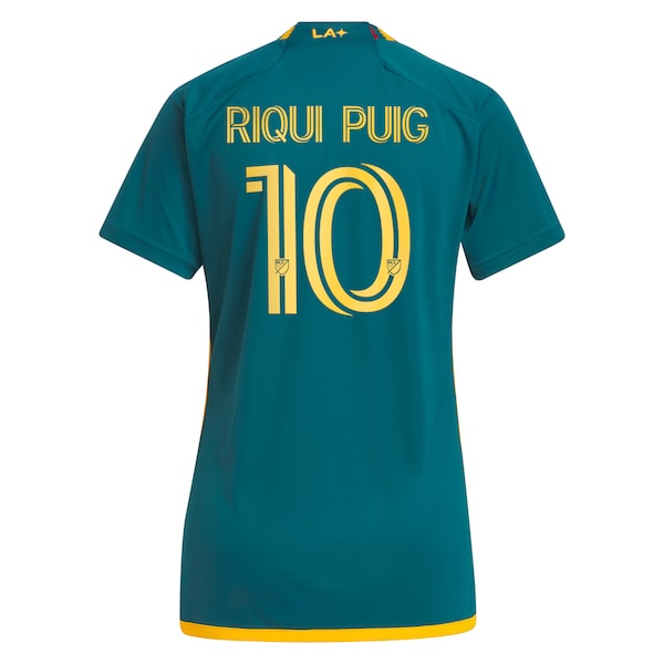 Riqui Puig LA Galaxy adidas Women's 2024 LA Kit Replica Player Jersey - Green/White