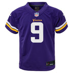 J.J. McCarthy Minnesota Vikings Nike Toddler Game Jersey - Purple