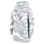 Tampa Bay Buccaneers Nike Women's 2024 Salute To Service Club Fleece Pullover Hoodie - Arctic Camo