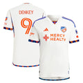 Kévin Denkey FC Cincinnati adidas 2024 The Canvas Kit Authentic Player Jersey - White