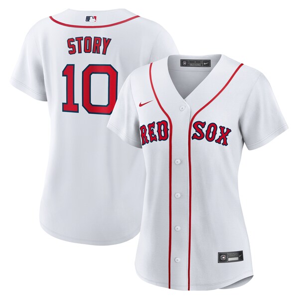 Trevor Story Boston Red Sox Nike Women's Home Replica Jersey - White